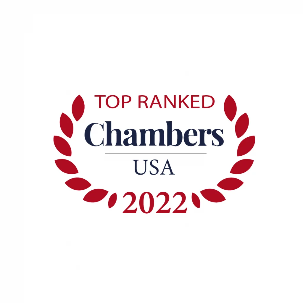 top ranked chambers 2022 logo