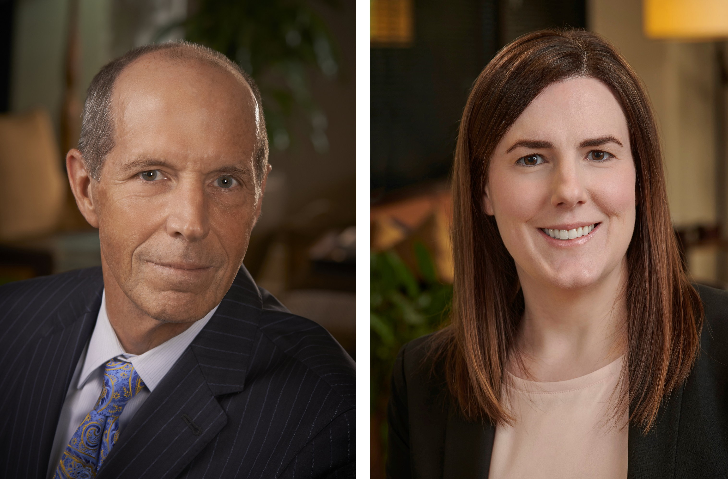 Robert Milligan and Lauren Crawford