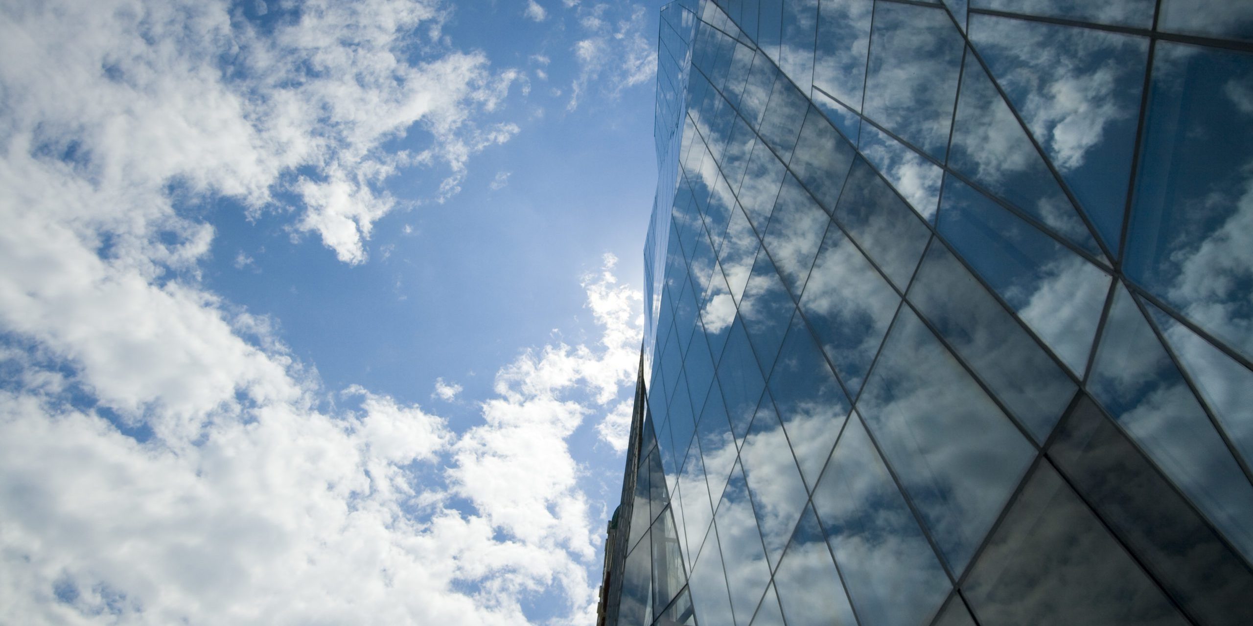 skyscraper reflection