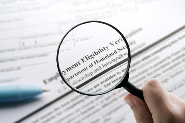 Arizona Employer Form I-9 compliance
